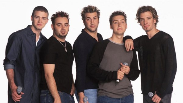 de izq. a der. Justin Timberlake, Chris Kirkpatrick, Joey Fatone, Lance Bass, JC Chasez (Foto: Especial)