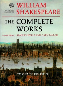 Edición académica Oxford de las "Obras completas" de Shakespeare. Foto: Oxford University Press.