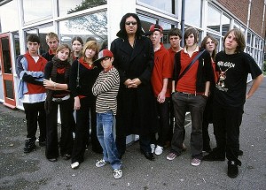 Gene Simmons tuvo su propio Reality Show en VH1 llamado "Gene Simmons' School of Rock". Foto: Channel 4 UK.